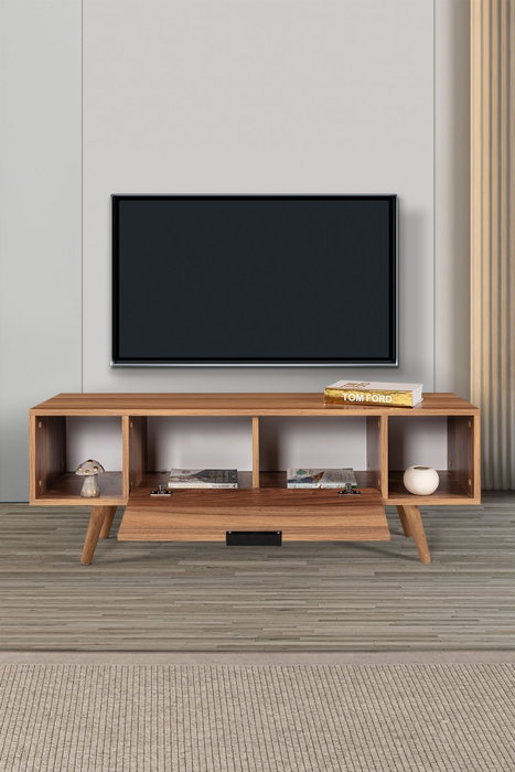 Hanah Home Mesir 3325 Soporte para TV Nogal